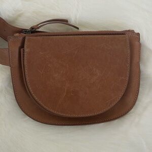 Nara Leather Belt Bag by Able